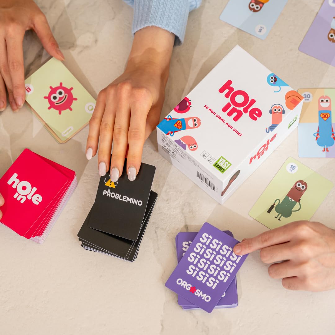 Yas Games - Hit Send - Gioco Di Carte Per Adulti - L'Unico In Italiano - Dai 18 Anni - 3 O Più Giocatori - 2
