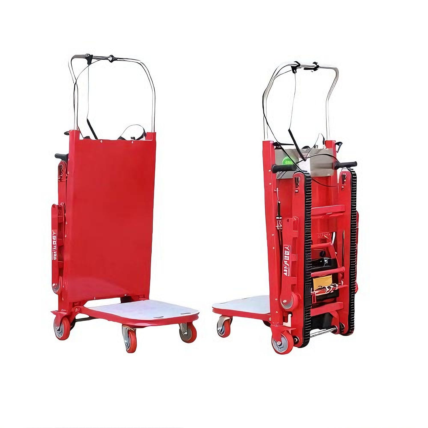 Tipo Cingolato - Montascale Elettrico,Carrello Saliscale Pieghevole Con Cingoli In Gomma,Montascale Elettrico Cingolato,Carrello Montascale Pieghevole Per Carichi Pesanti 500w