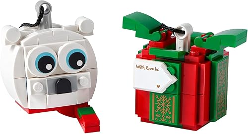 LEGO Creator 40494 - Juego de oso polar de temporada y paquete de regalo