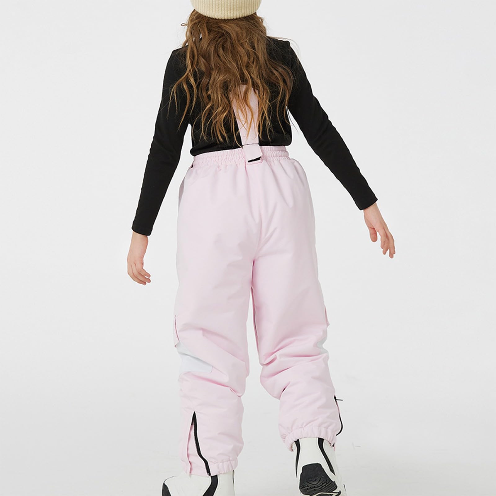 Pantaloni da sci per bambini, invernali, impermeabili, antivento, da snowboard, caldi, per attività all'aria aperta