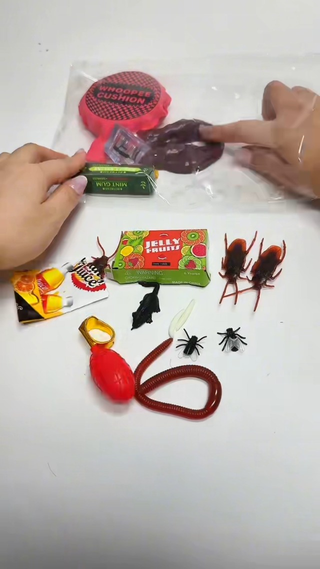 Kit De Bromas Y Juguetes De Broma – Set De Animales Falsos Y Accesorios Para Adolescentes Y Adultos, Ideal Para El Día De Los Inocentes
