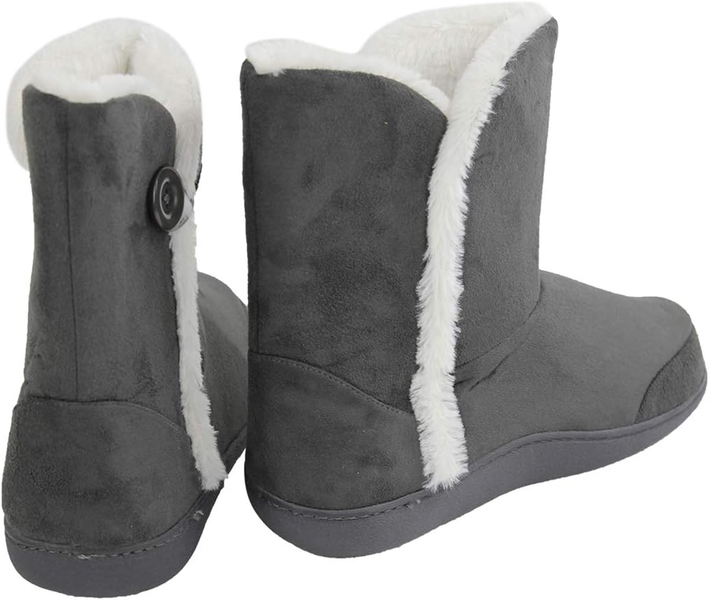 Home Slipper Women's Winter Warm Memory Foam Indoor/Outdoor House Slippers Boots