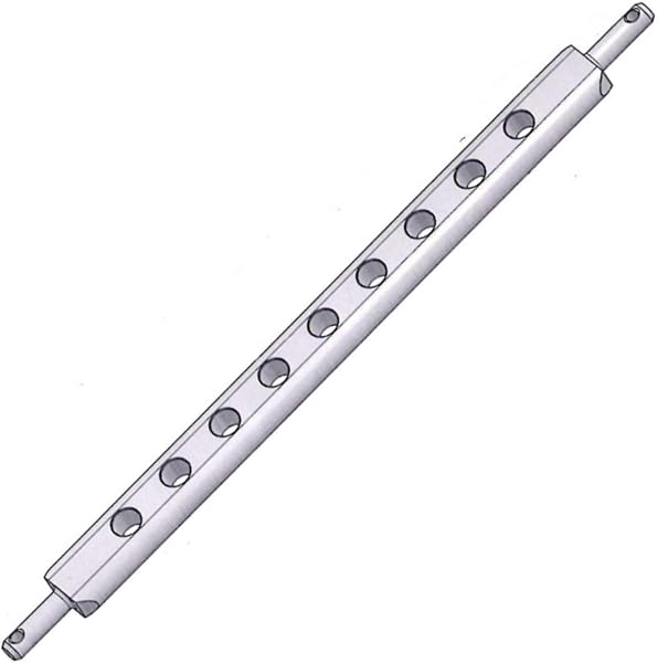 BUZE Ackerschiene Kat. 1 (=22 mm) 800 mm (830 mm Gesamtlänge) - 1