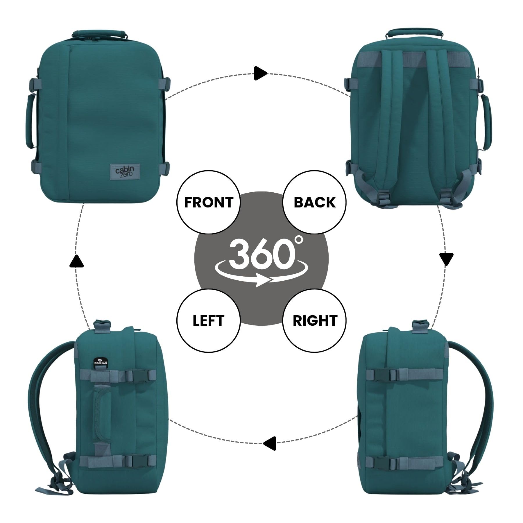Cabinzero Classic Backpack 28l Mochila Unisex adulto (Pack de 1)