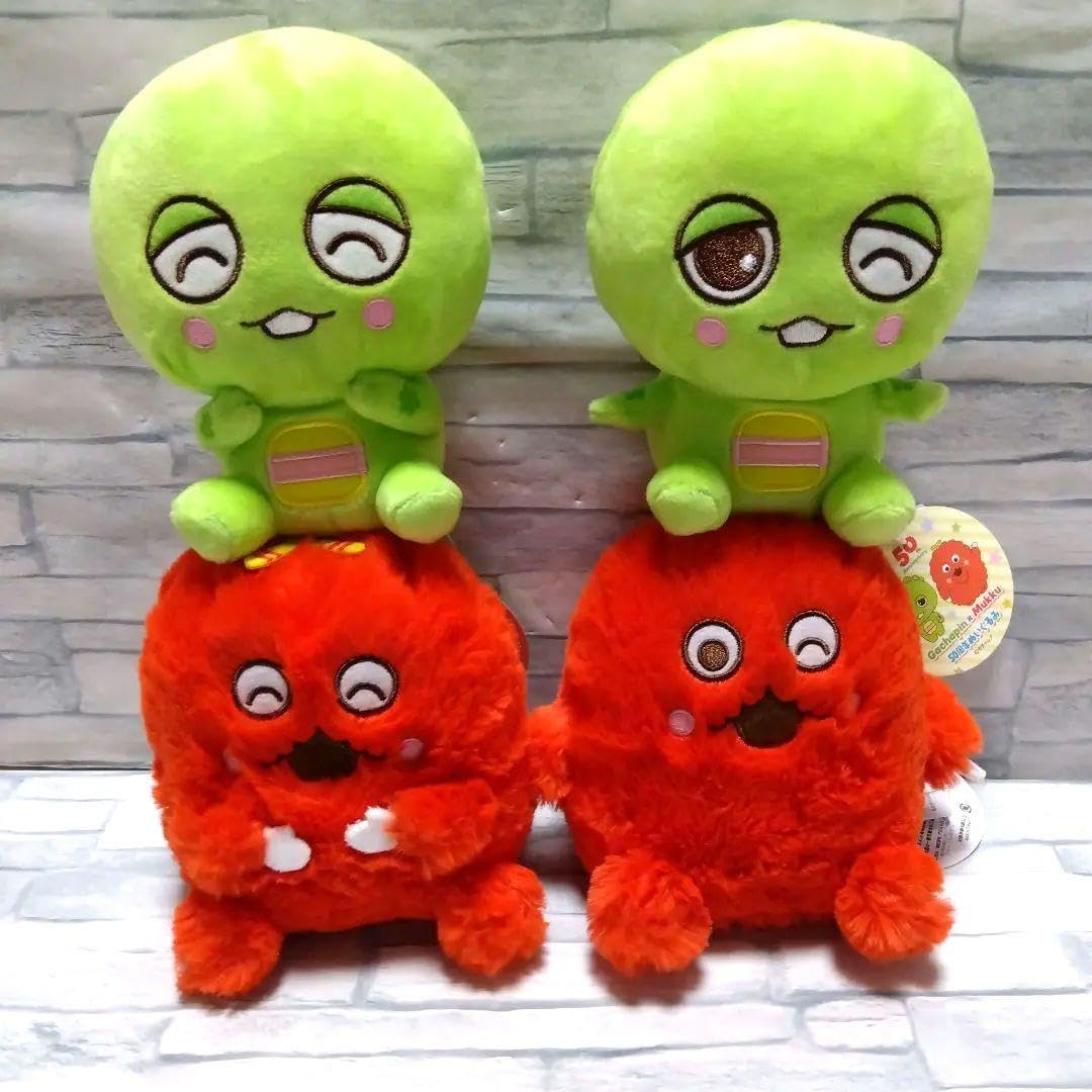 Amazon.co.jp: ガチャピン ムック 50周年ぬいぐるみ ニコニコ