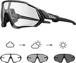 KAPVOE Óculos Fotocromáticos para Ciclismo Bicicleta Óculos de sol MTB Motocicleta Masculino Feminino