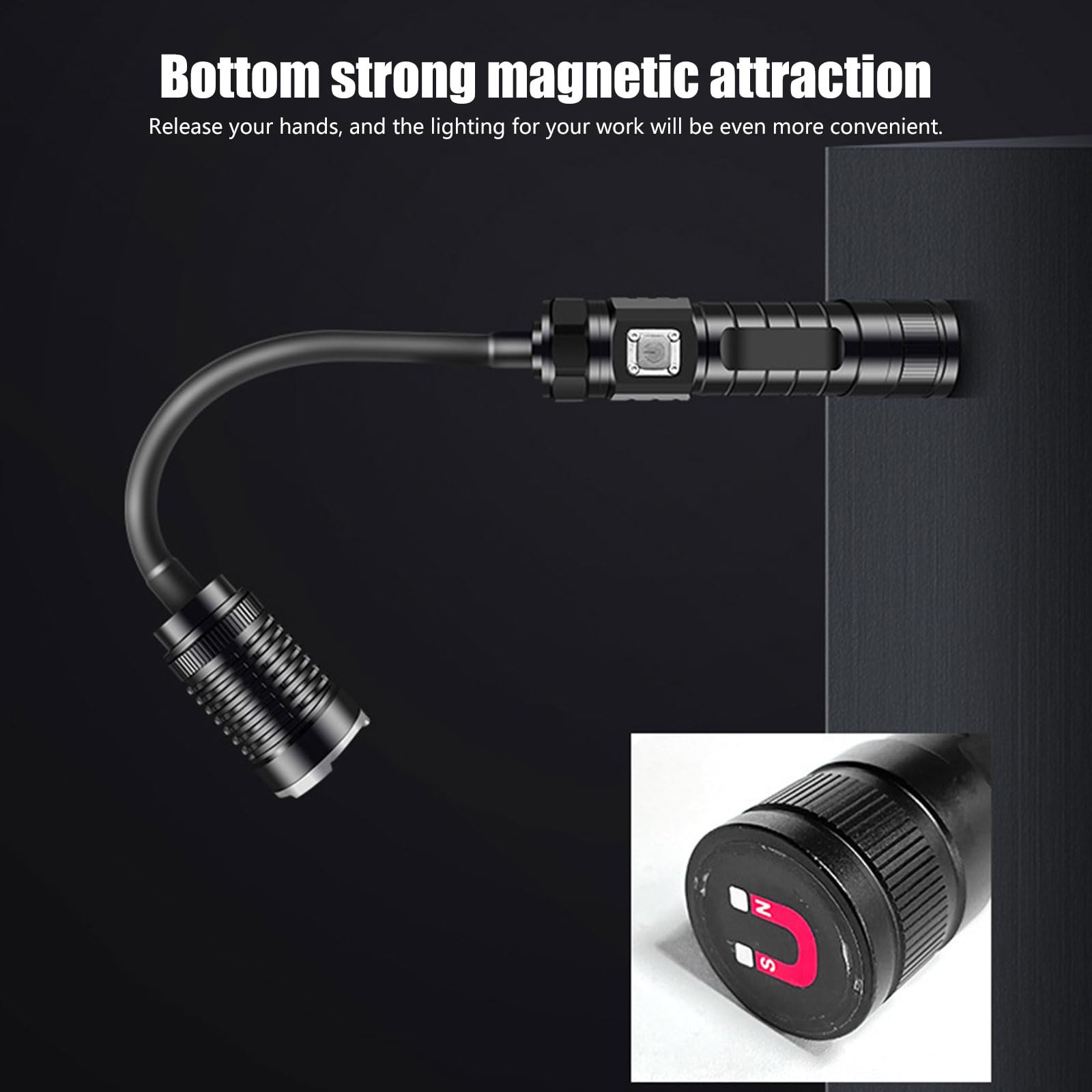 Tube flexible LED à base attrayante modifiable pour barbecue crise frais rapide USB CREATE USB sortie étanche transportable agrandir