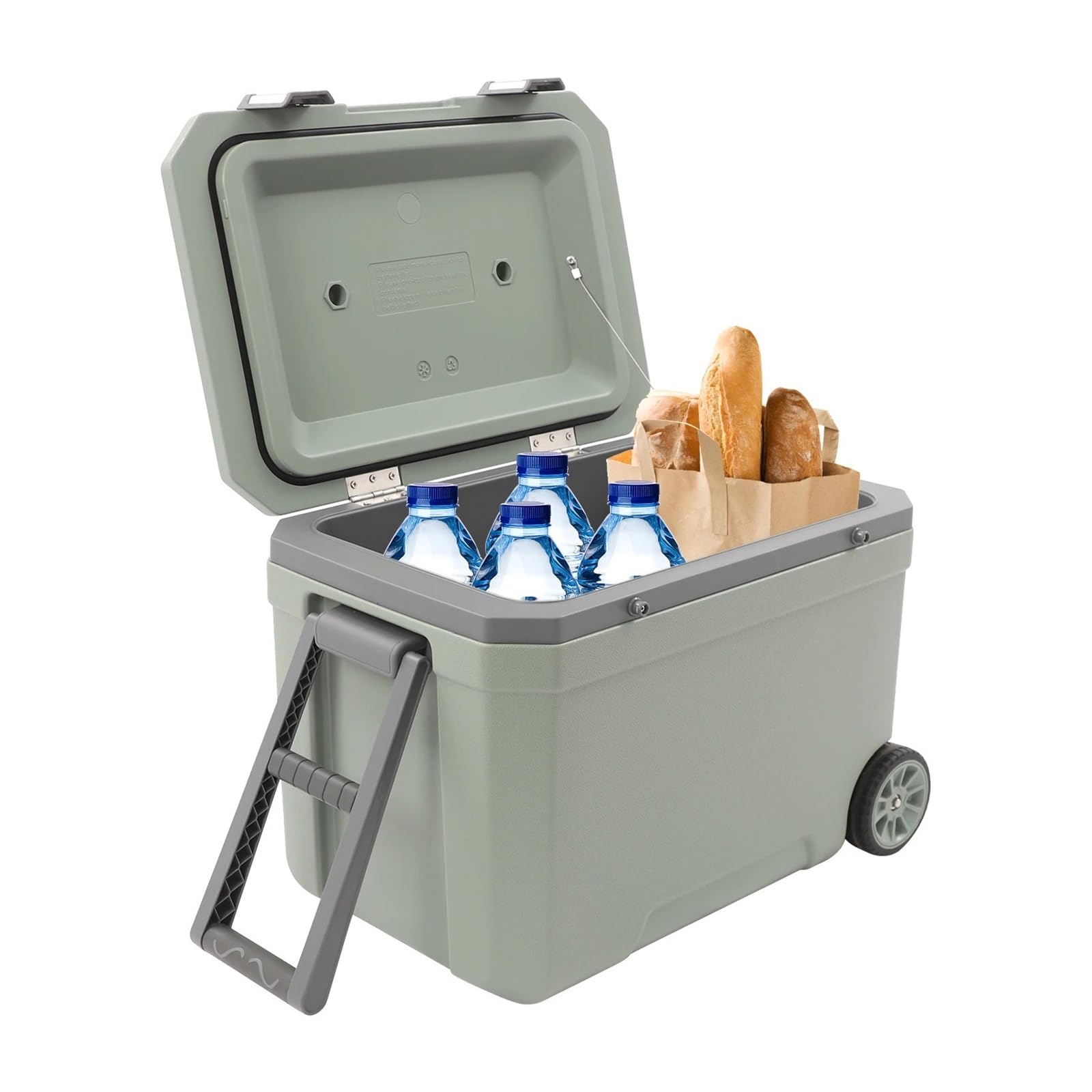 Borsa Frigo Portatile per Picnic Ghiacciaia portatile con ruote