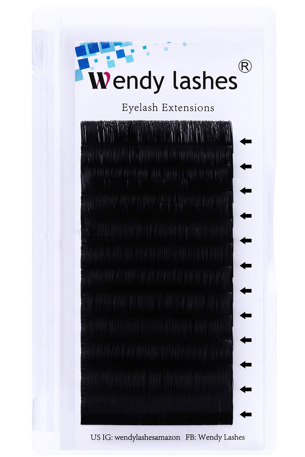 Eyelash Extensions D Curl 25mm Individual Lashes 0.10mm Classic Lash Extensions Semi Permanent Silk Single Lashes Professional Salon Use (0.10-D, 25mm)
