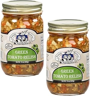 Green Tomato Relish, 2 Pack 15 ounce Jars