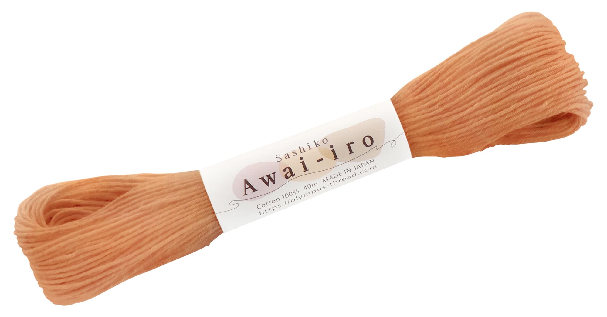 Amazon.co.jp: オリムパス 刺し子糸 Sashiko Awai-iro 約40m