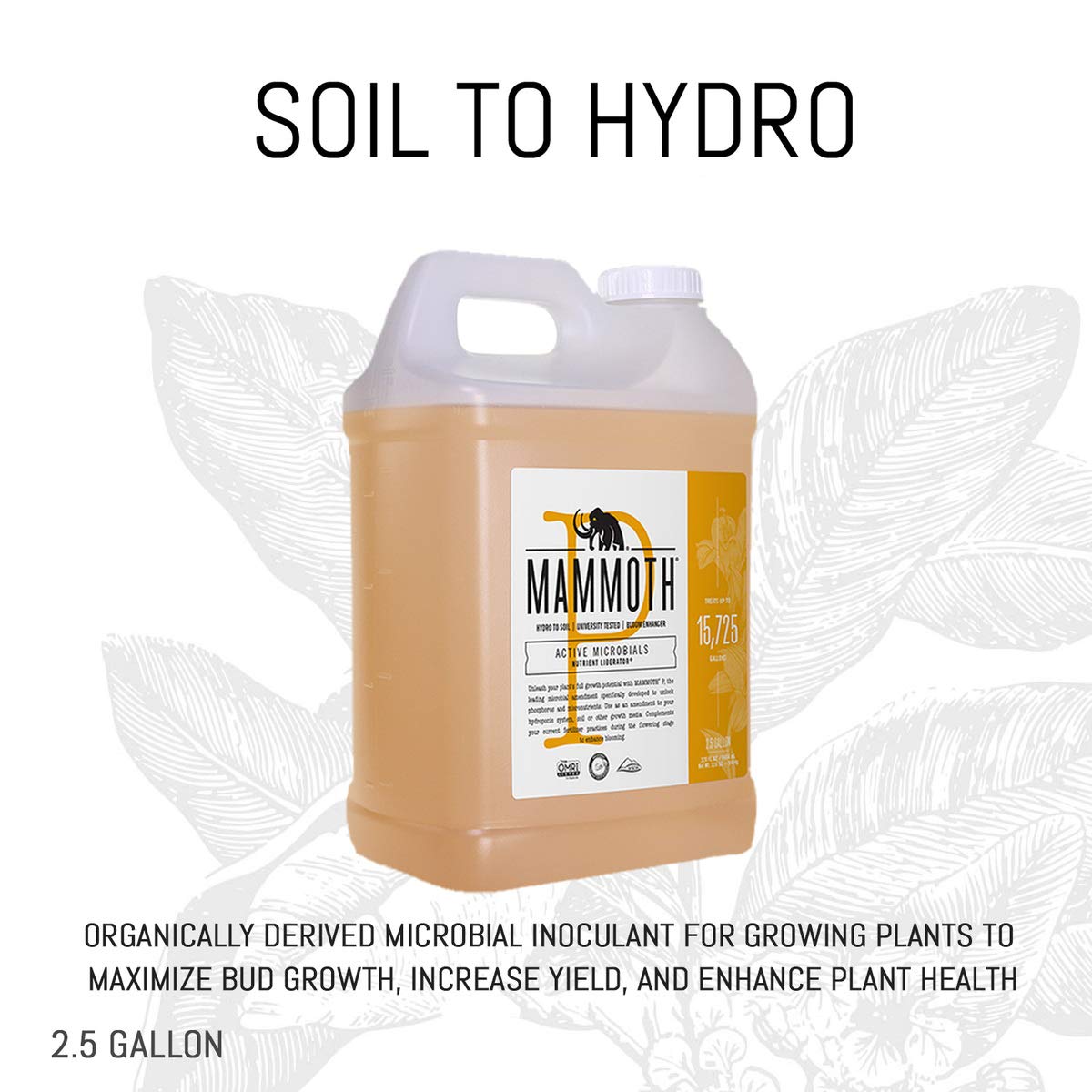 Amazon.com : Mammoth P Bloom Booster - Microbial Inoculants 16