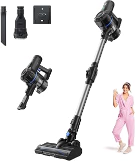 DREAME Mova J10 Cordless Stick Vacuum Cleaner, 8K Pa Powerful Suction, 4x2200 mAh Battery, 35 Minutes Running Time, Foldin... Price In India