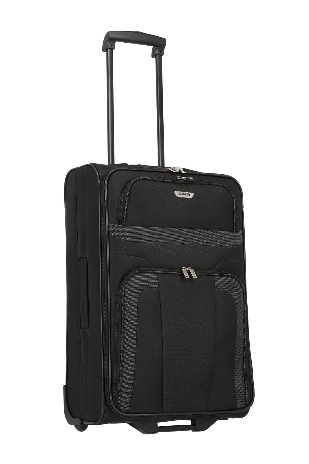 paklite Maleta de Viaje con 2 Ruedas, Maleta con Ruedas de tamaño Mediano, Orlando, Carrito clásico de Carcasa Blanda con diseño Atemporal, 63 cm, 58 litros