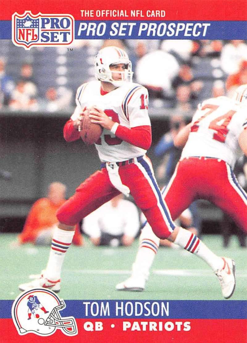 Amazon.com: 1990 Pro Set Football #739 Tom Hodson RC Rookie New