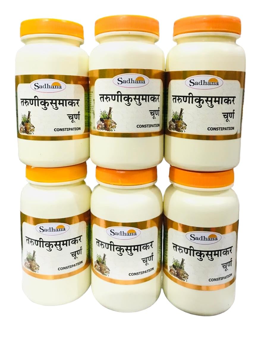 SADHANA Taruni Kusumakar Churna (100 g) - Pack of 6 (B07M8KNDPX) Amazon Price History, Amazon Price Tracker