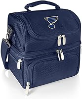 Vista 1 de NHL St Louis Blues Pranzo - Lonchera aislada con juego de picnic - Bolsa térmica para el almuerzo