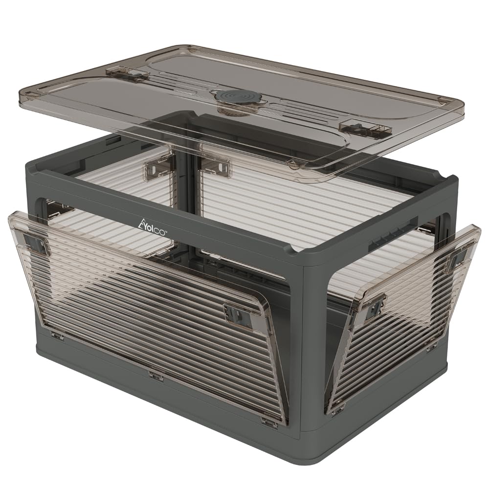 Yolco FB55 CARBON, Caja de almacenamiento plegable, Carbon