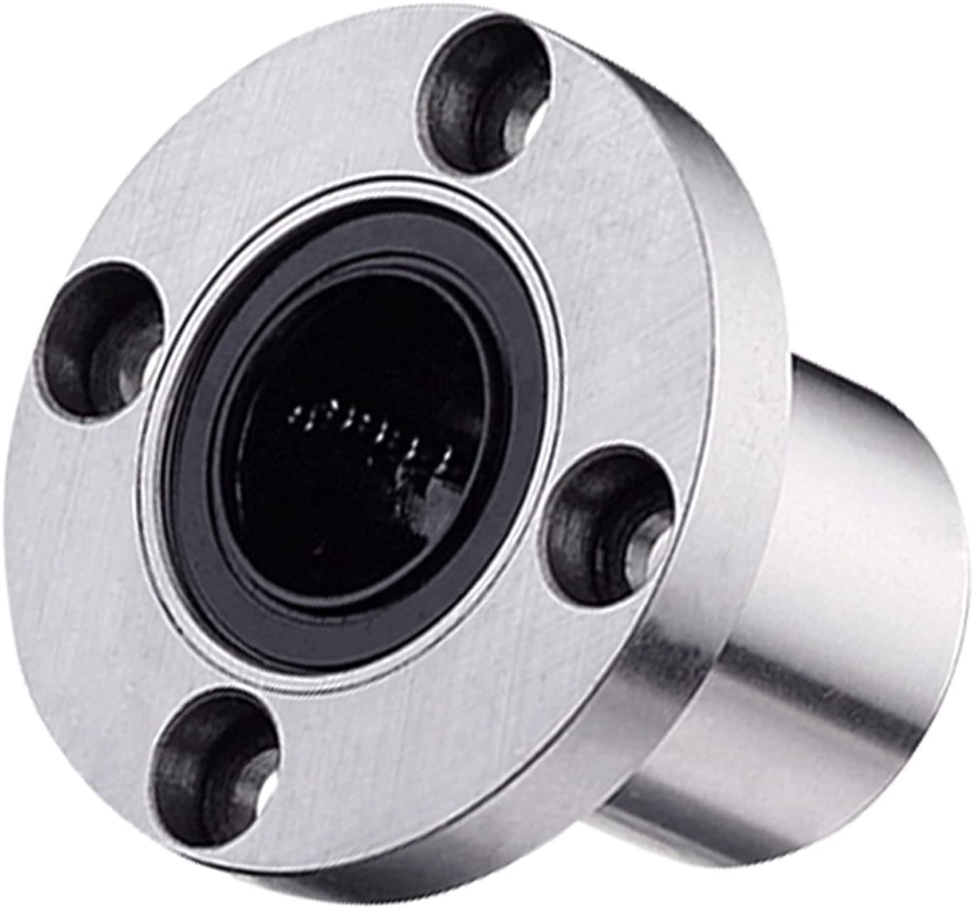 LHNBGTUIW TMP1105 1pc LMF30UU Round Flange Linear Ball Bearing 30mm LMF30 for 3D Printer Bearings Precision