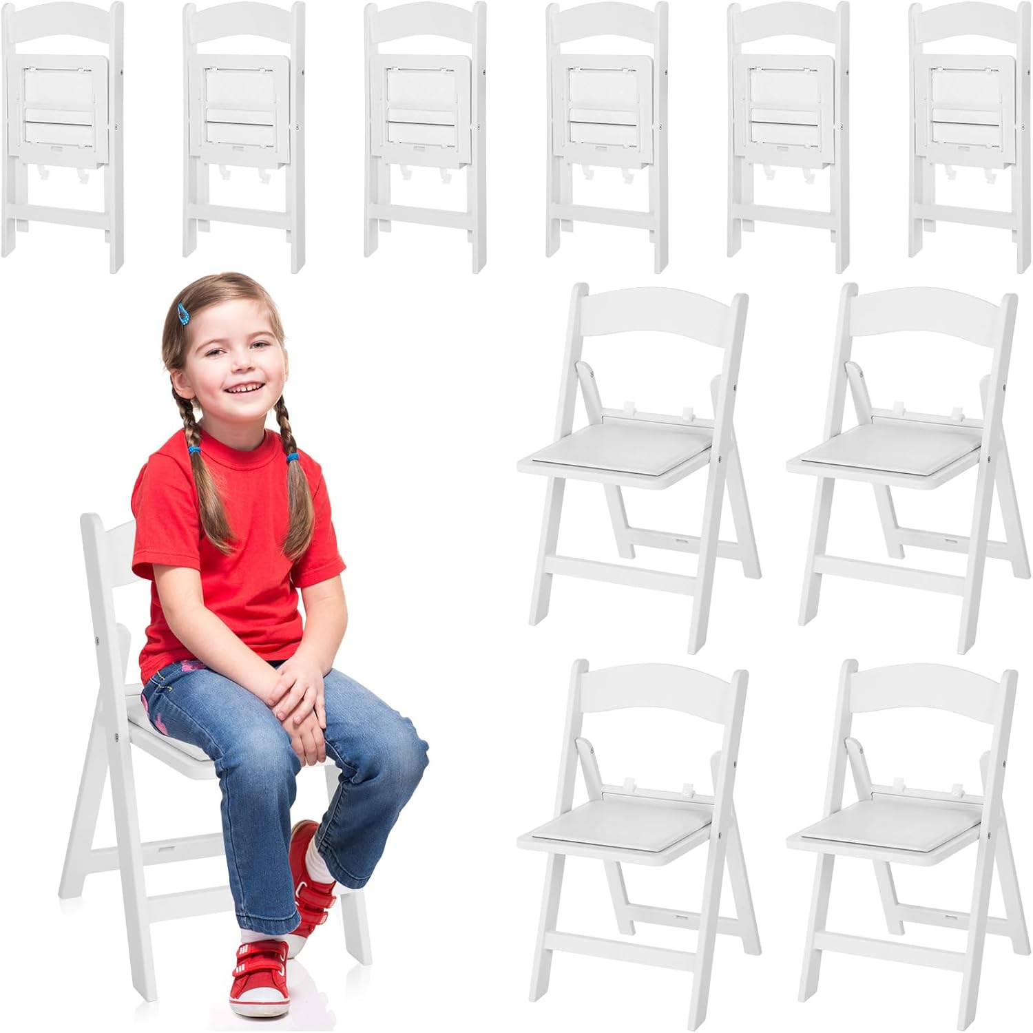 FairySandy 10 Pack 10 Pack 220 Lbs Weight Plastic Kids