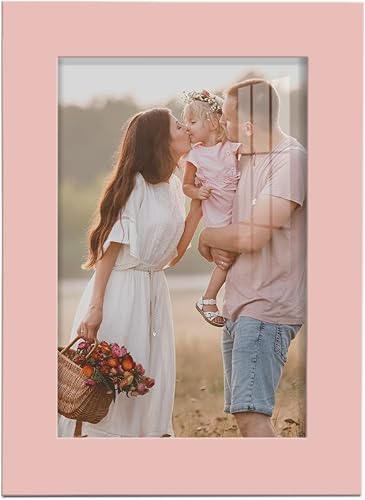 Miniatura 43 de Renditions Gallery - Marco para fotos de 11x14 pulgadas de estilo moderno de alta gama, hecho de madera maciza y cristal de alta definición listo