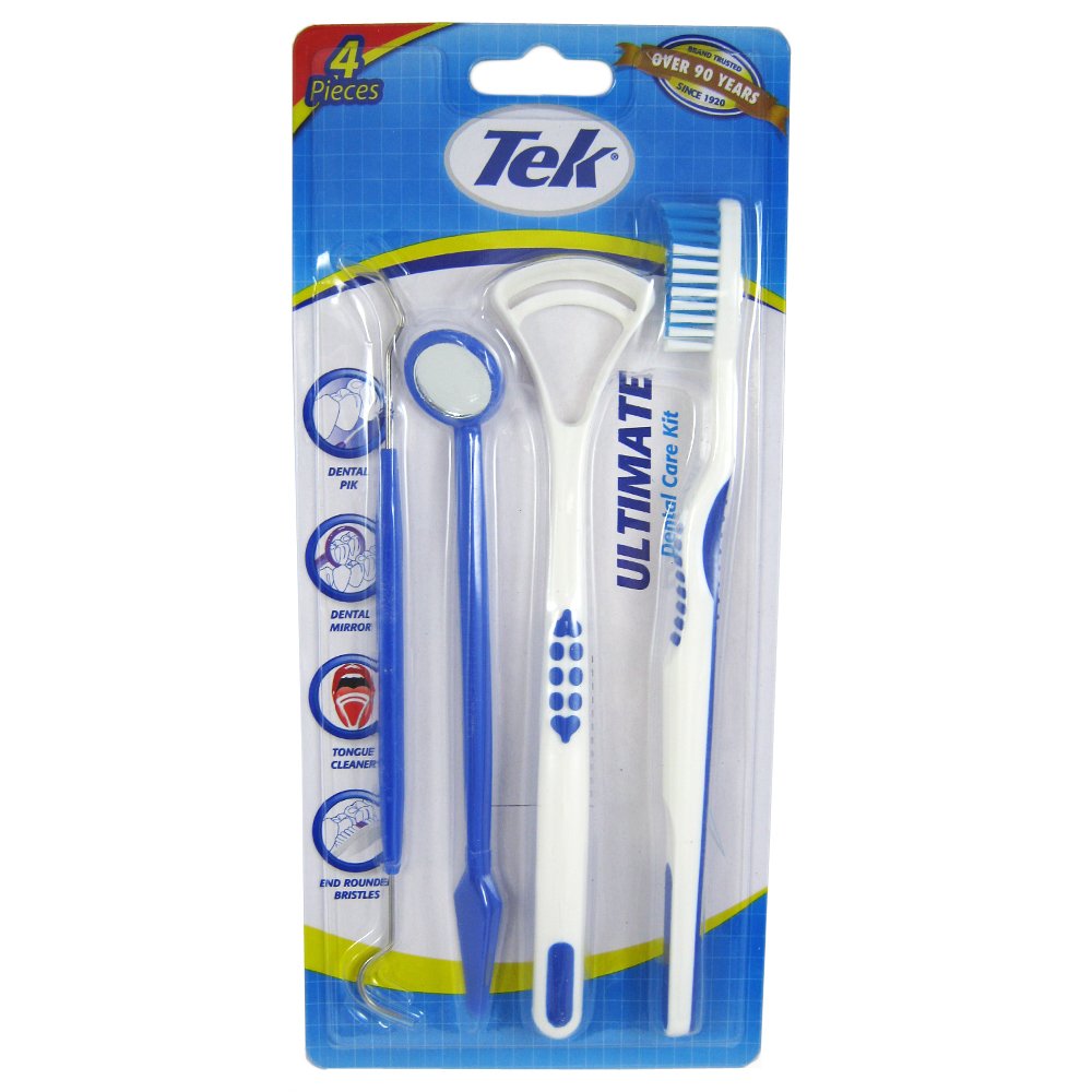 2 Sets Dental Cleaning Kit Plaque Remover Teeth Oral Care Hygiene Tongue Scraper