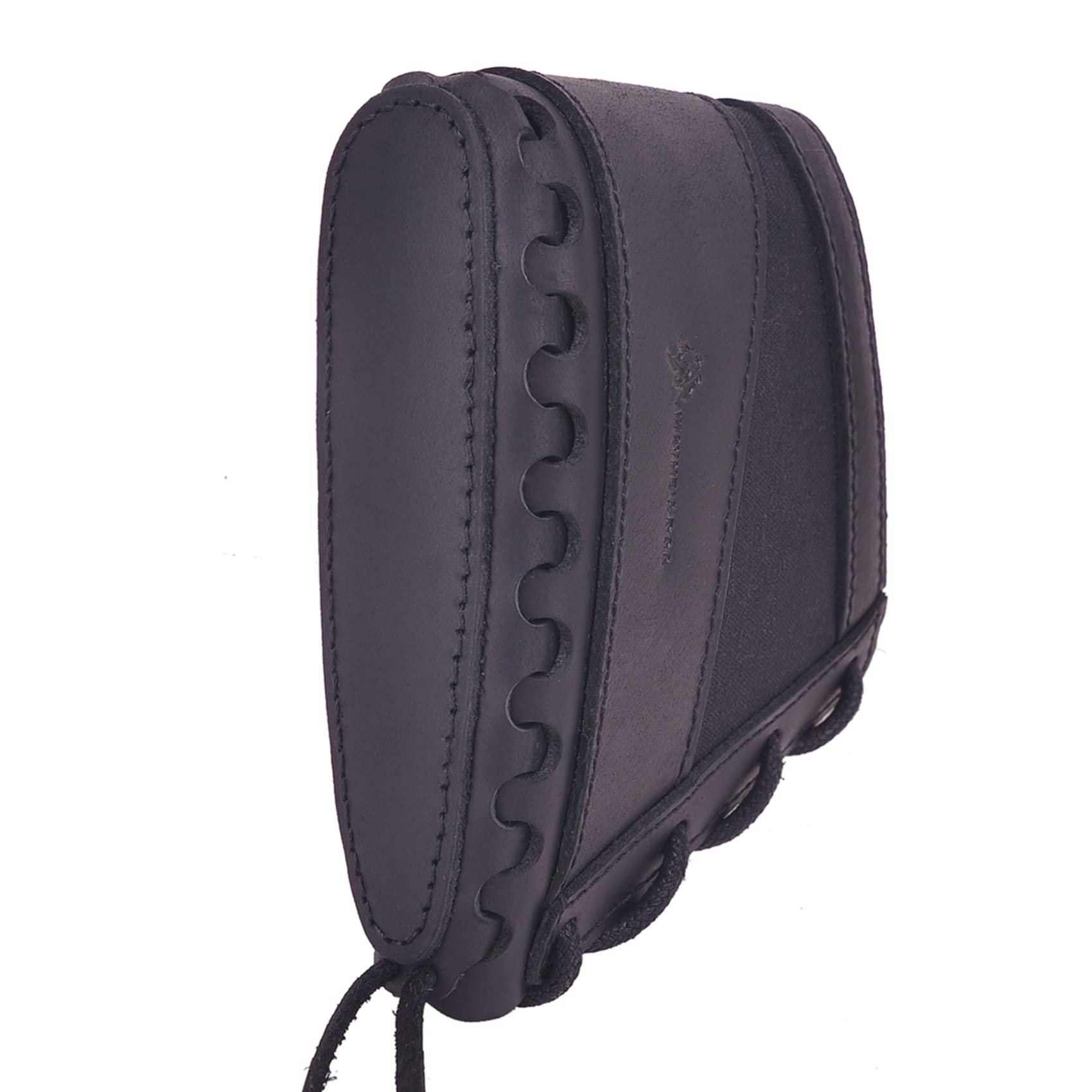 OXPANG Leather Canvas Recoil Pad for Shotgun,Slip-On Recoil Reducing Pad for Shotgun and Rifle (Black)