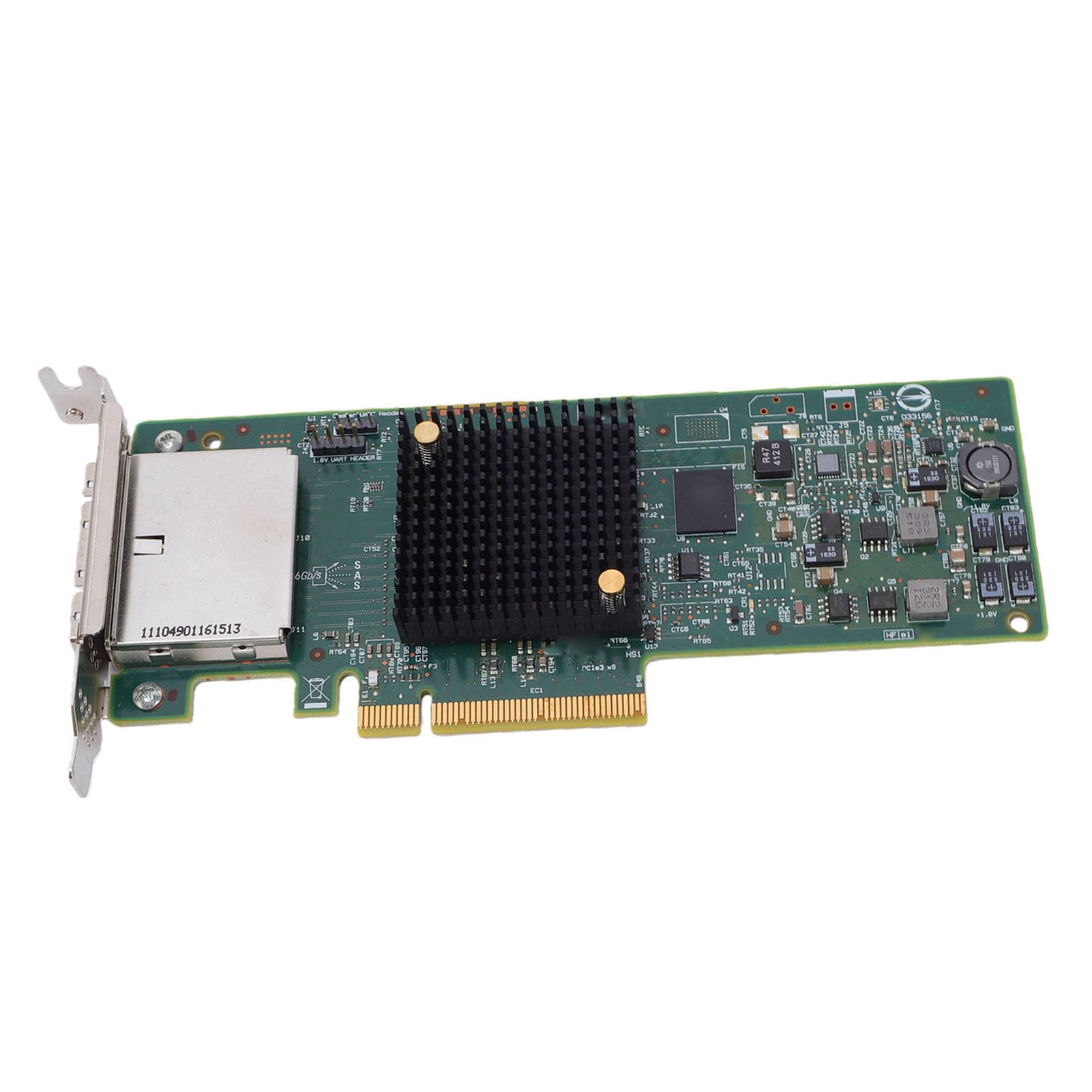 Jectse Adattatore Bus Host SAS 9207-8e 6 Gbps SAS 8 Porte Esterne PCIe 3.0 X8 per Espansione Archiviazione Server