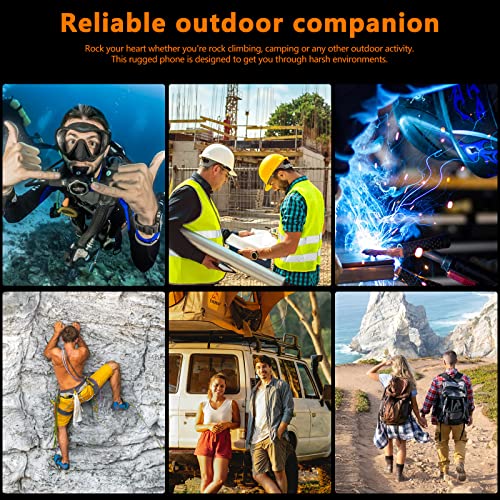 Oukitel Wp16, Rugged Smartphone 10600Mah Battery, Night Vision Camera 128Gb+8Gb Android 11,6.39 Hd+ Underwater Camera Ip68 Waterproof Rugged Phone,Otg Nfc Gps Sos Dual Sim Unlocked Cell Mobile Phone #TOP5