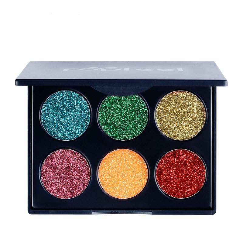 Miniatura 9 de Pure Vie Juego de maquillaje sorpresa todo en uno para regalo navideño, paquete esencial de iniciación que incluye paleta de sombras de ojos, lápiz
