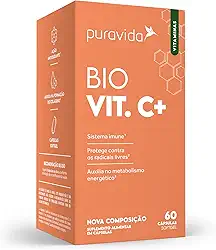 Puravida Suplemento alimentar Vitamina C Lipossomal 60 cápsulas