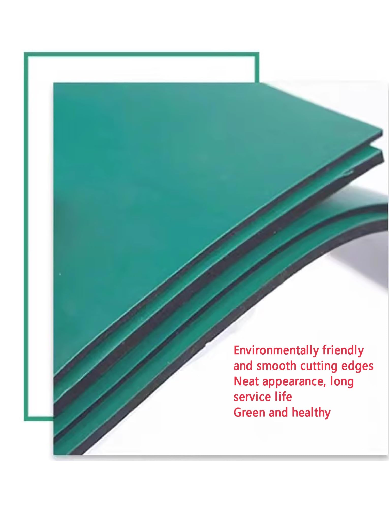 Estera grande del banco de trabajo de la soldadura Alfombrilla de goma disipadora de estática for estación de trabajo de soldadura, color verde, varios tamaños(70x1000cm/27.6x394")