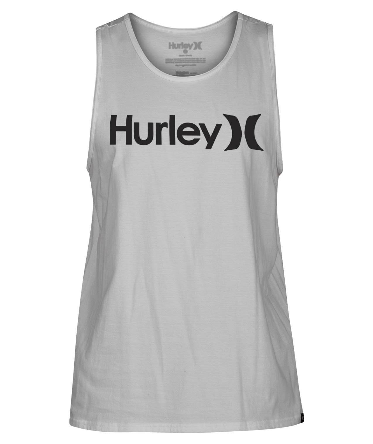 Hurley męski M One & Only Tank Tanktop White/(Wolf Grey) XL