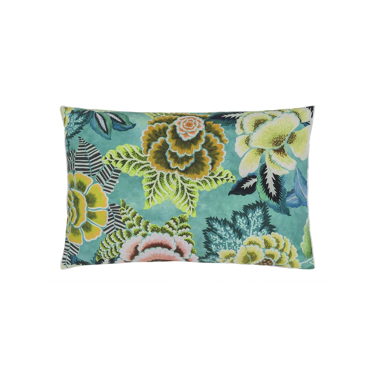 Damask Jade Rose Pillowcase 50 x 75 cm Designers Guild
