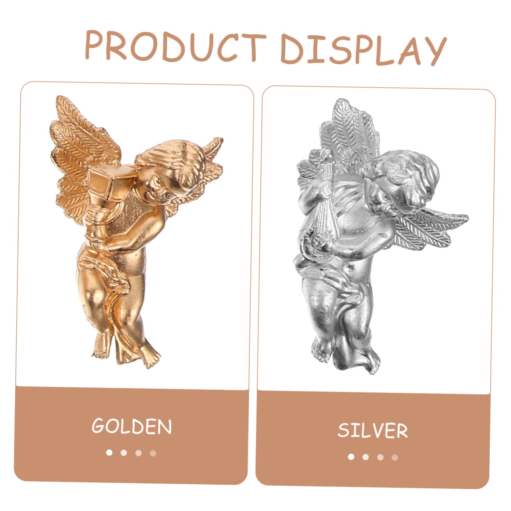 Alipis 48pezzi Decorazioni Natalizie Addobbi Ad Angioletto Per Ornamentazioni Per Feste e Celebrazioni