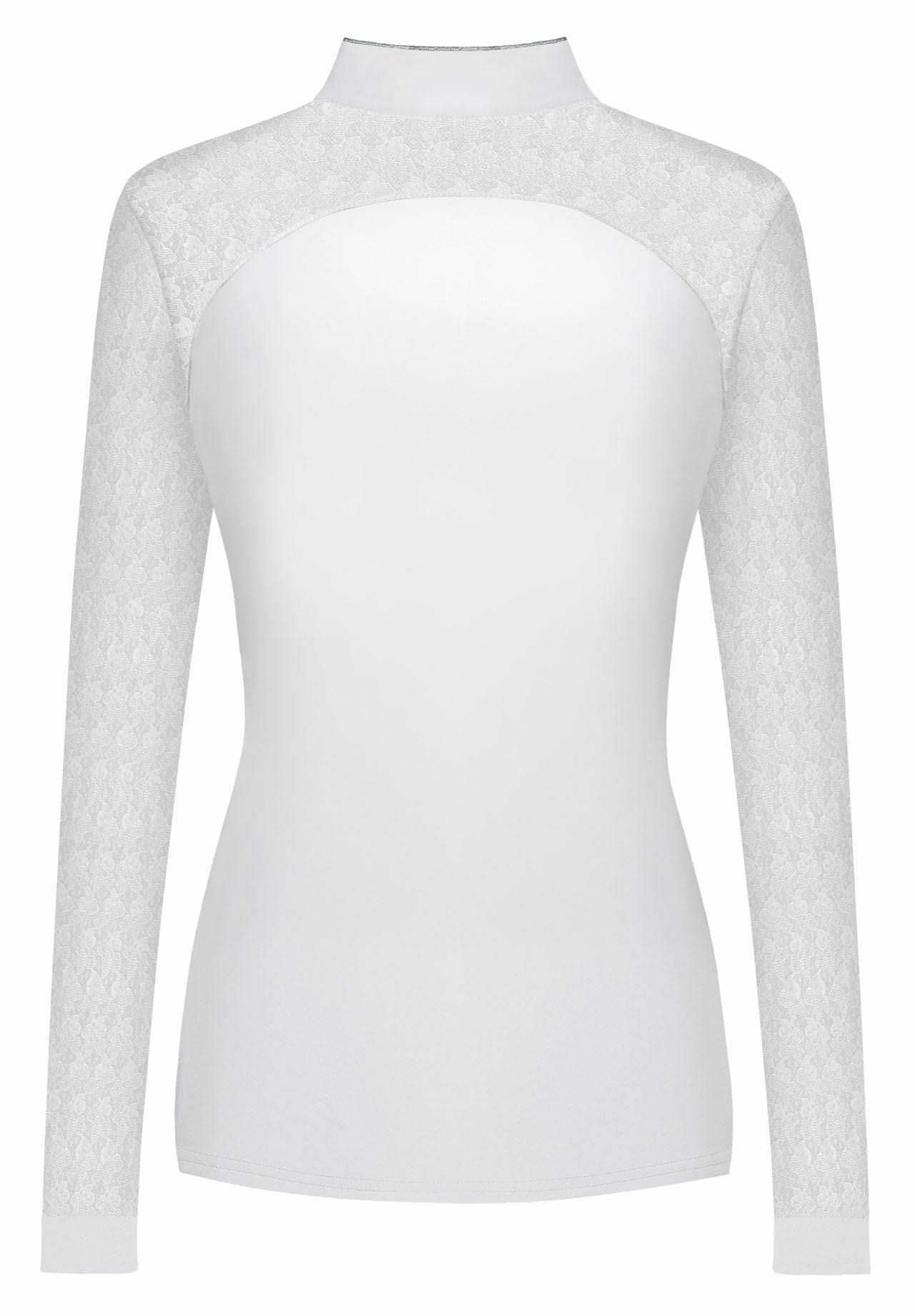 Fairplay Damen Turniershirt Langarm FP Anita White weiß FS/23