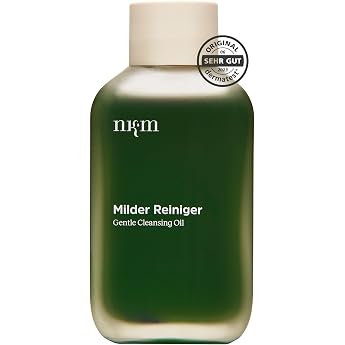nkm Naturkosmetik M nchen Mild Cleanser - 100 ml - Facial Cleanser with Oil - Gently Cleans - Vegan - For Blemished Skin - Dermatologically Tested