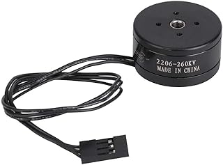 Motor de drones rc, acessório de drones rc 160rpm/v 80t eixo oco com alta eficiência para uso doméstico para drones rc acessório para câmera 808 ((2206))