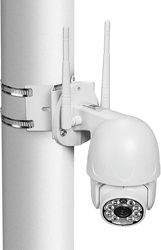 Miniatura 8 de Soporte de montaje de esquina de pared externa de tamaño pequeño para cámara PTZ, soporte de ángulo de pared vertical de 90 grados para esquina