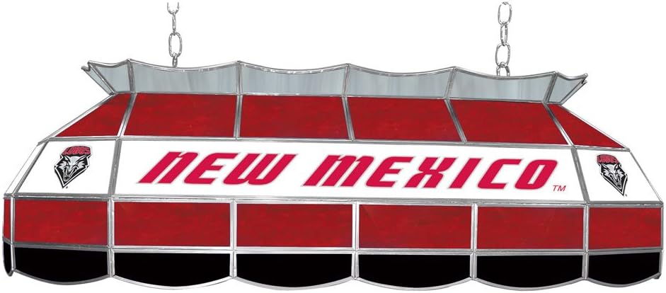 Trademark University of New Mexico Stained Glass 40 In Tiffany Lamp