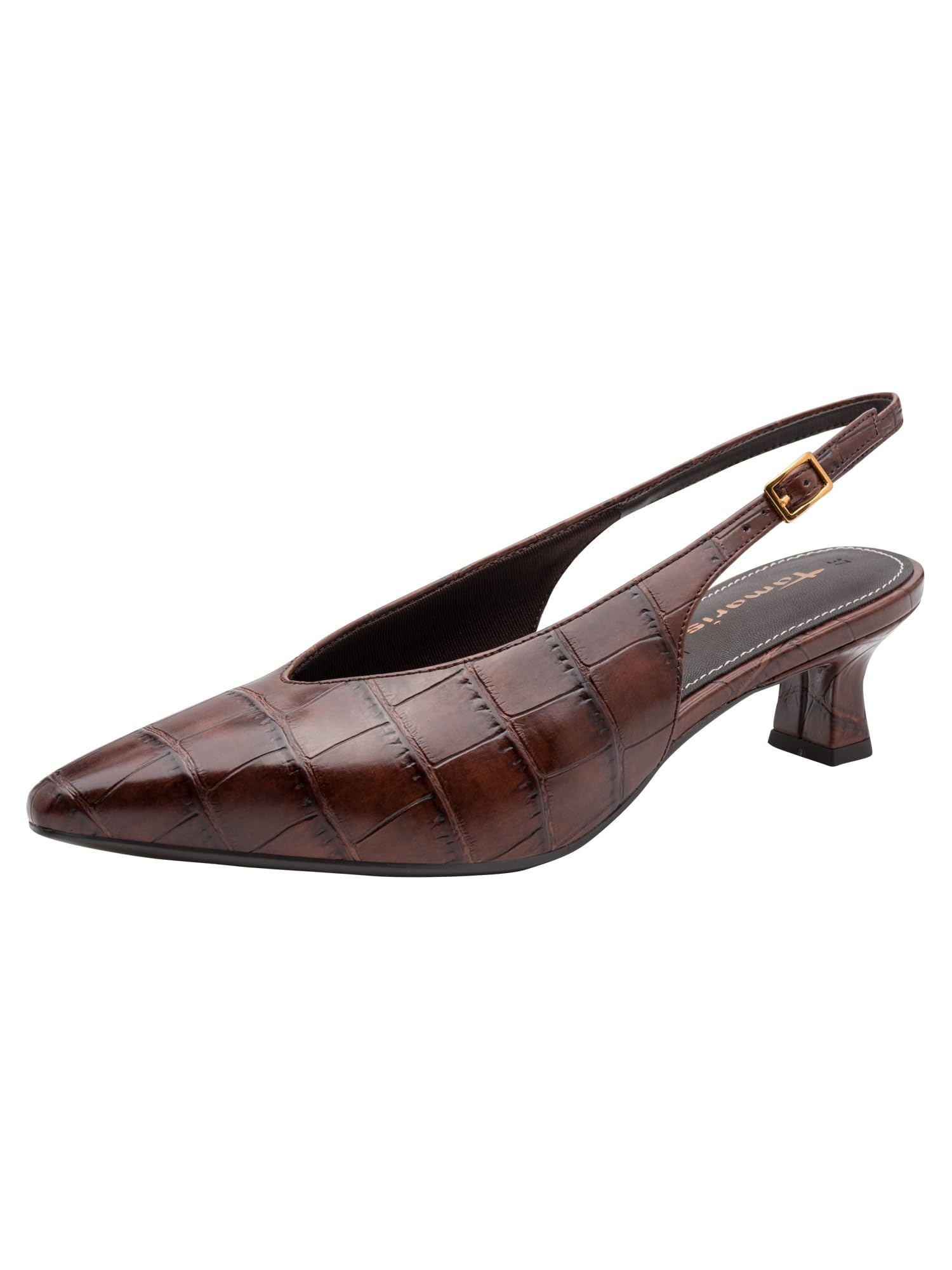 Tamaris Women's Tamaris Sling 1-29551-47 Pumps, Muscat Croco, 36 EU