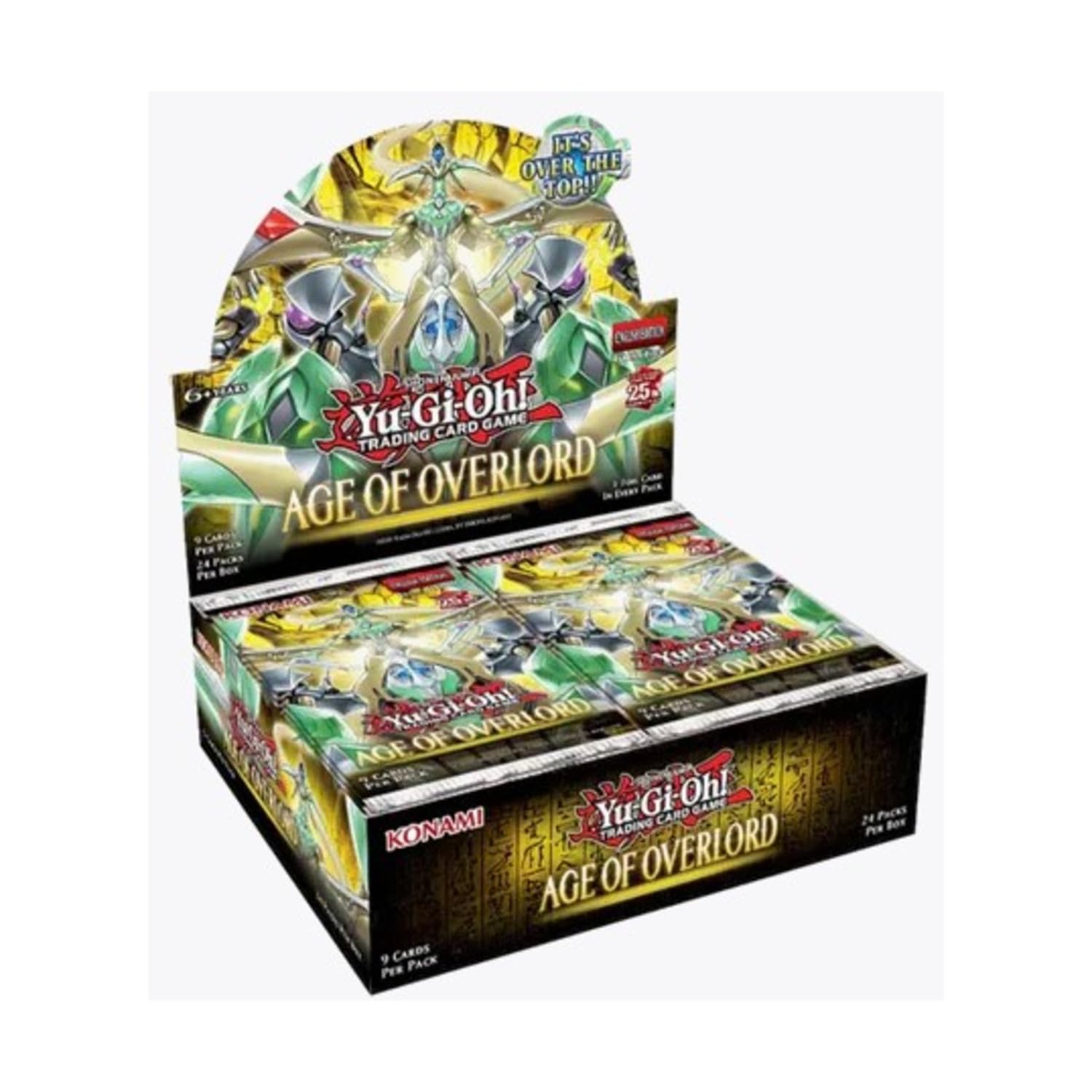 遊戯王OCG AGE OF OVERLORD 3BOX シュリンク付き Amazon.com: Yu-Gi-Oh 