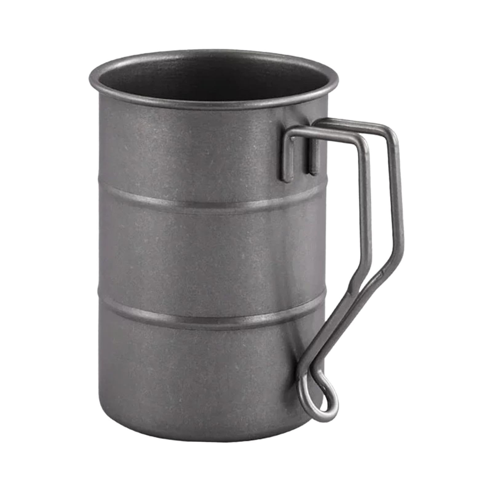 Kokiya Tea Mugs Drinking Cup Drinkware Reusable Portable Mugs Camping Cup for Home Office Kitchen Travel Backpacking Fishing