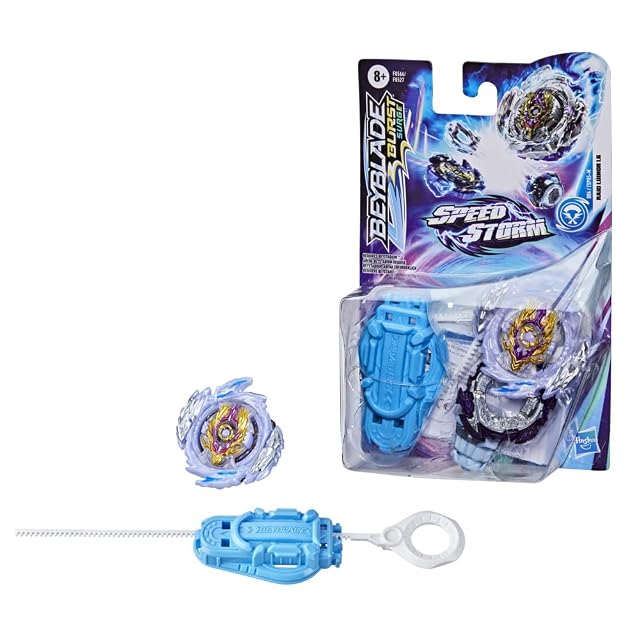 Foto 3 de 5 de Hasbro Beyblade Burst Surge Speedstorm - Kit Inicial - Top Raid Luinor L6