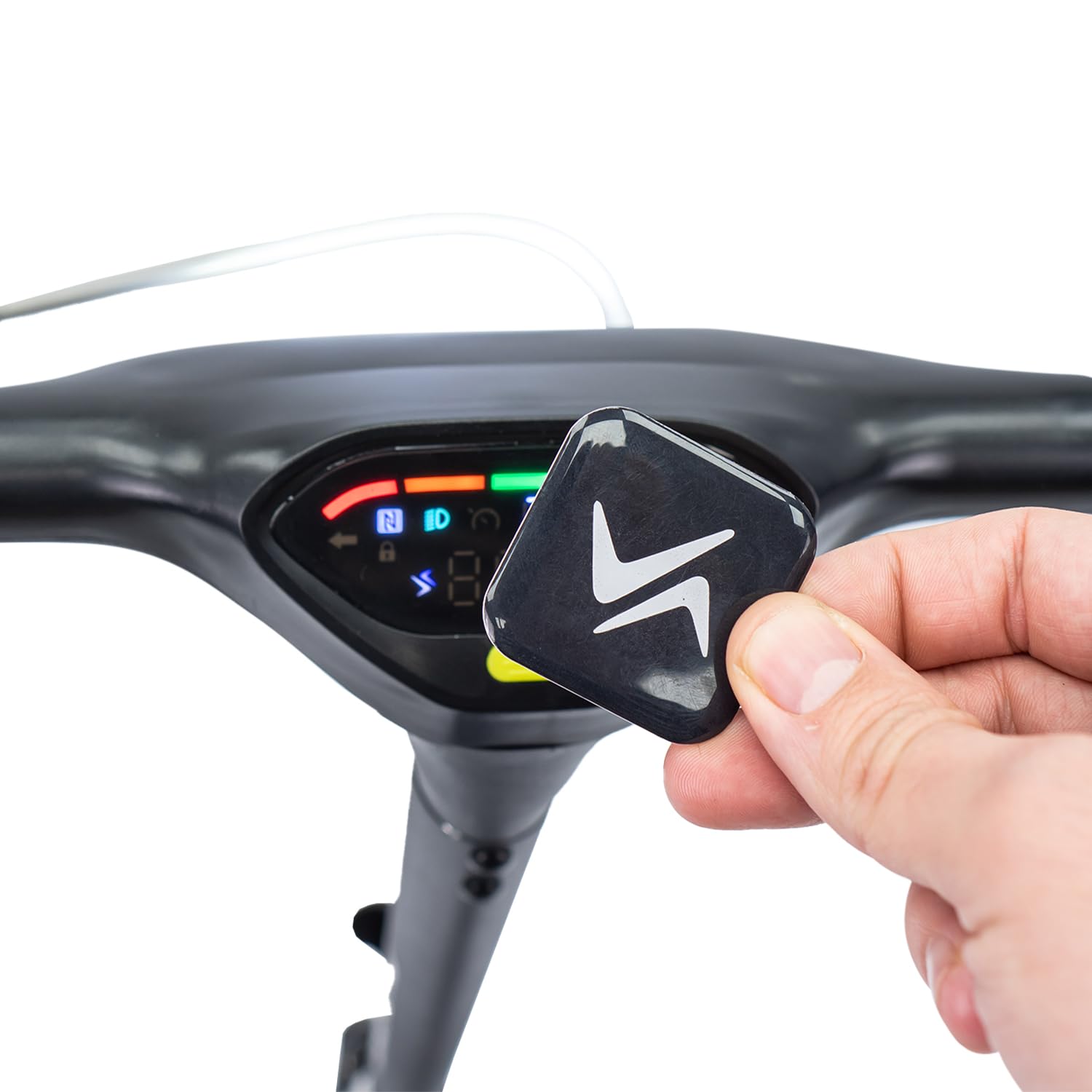 smartGyro Z-One Blue - Scooter électrique certifié 36V, Puissance maximale 400W, Batterie 8Ah, autonomie 30Km, Roues pneumatiques 10", Triple freinage, Application, certifié DGT, deuxième génération