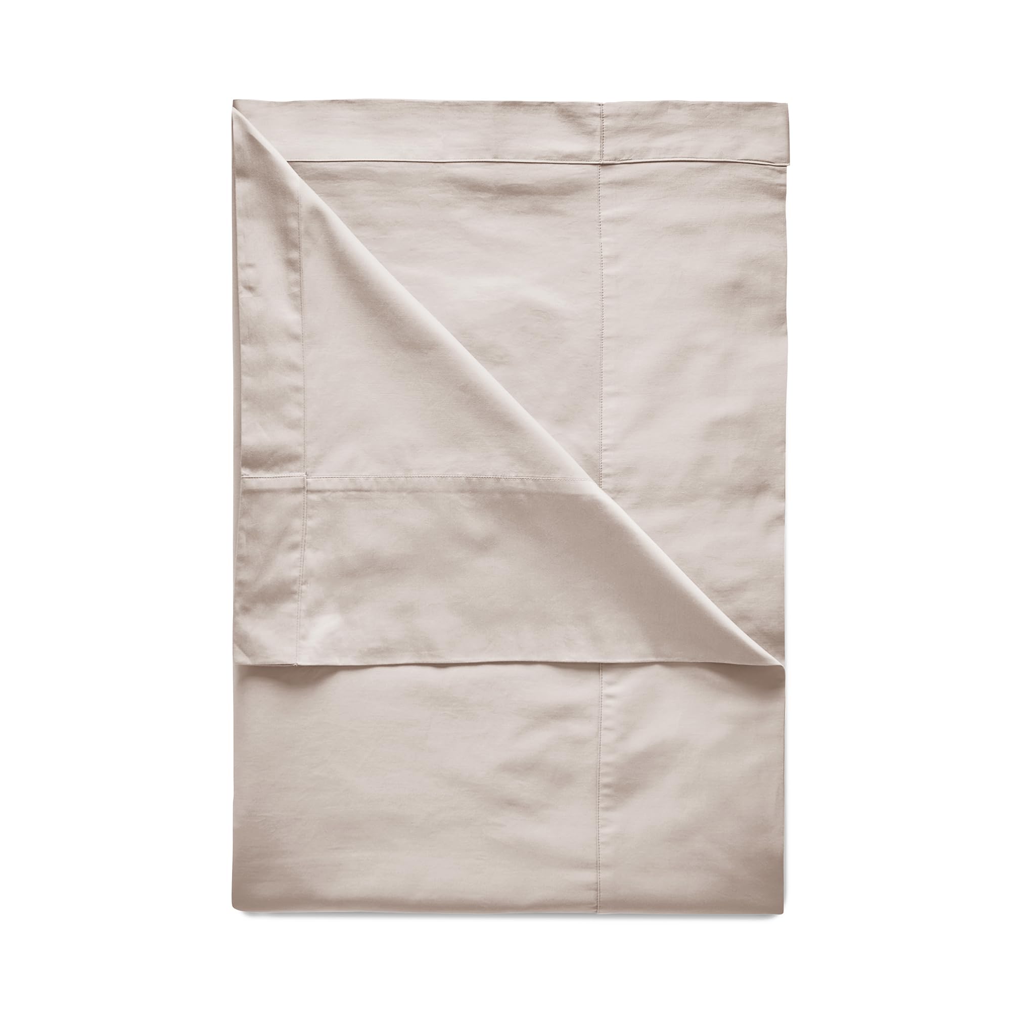 Luxury 100% Organic Cotton Perfect Flat Sheet | Bed Sheets Double King | 6 Colours | Soft & Smooth Sateen Finish | Dusky Pink - King