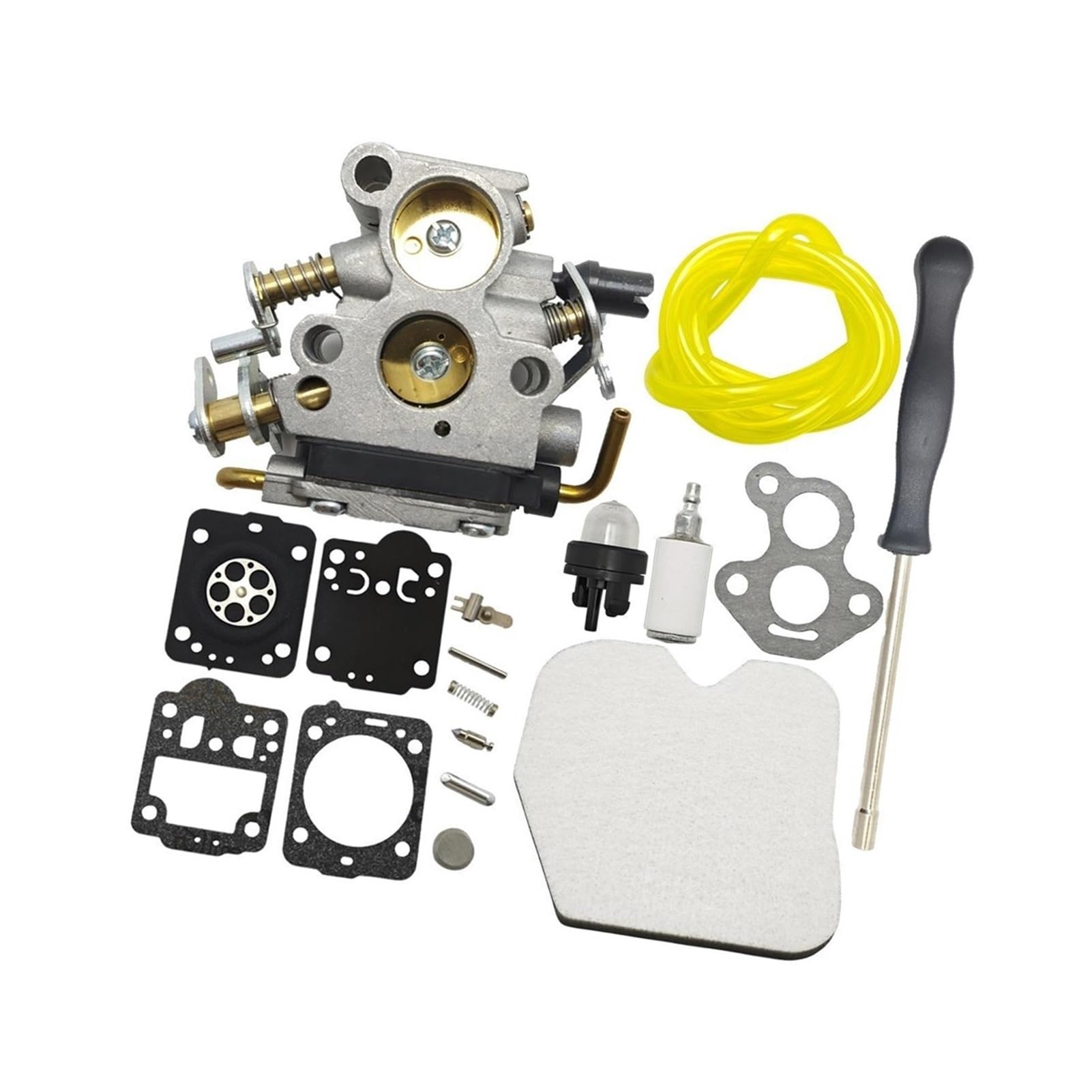 Kit de réparation de carburateur haute étanchéité avec joints et poire pour tronçonneuse 235
