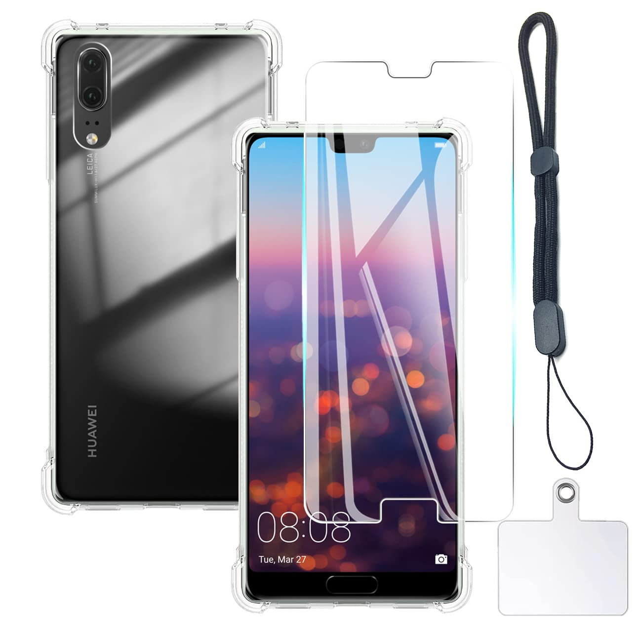 Amazon.co.jp: 対応 Huawei P20 ケース クリア ケース Huawei P20 