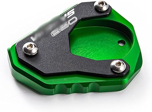 para Kawasaki para versys650 para VERSYS 650 2011-2022 Placa de extensión de soporte lateral de motocicleta para aumentar la placa de extensión