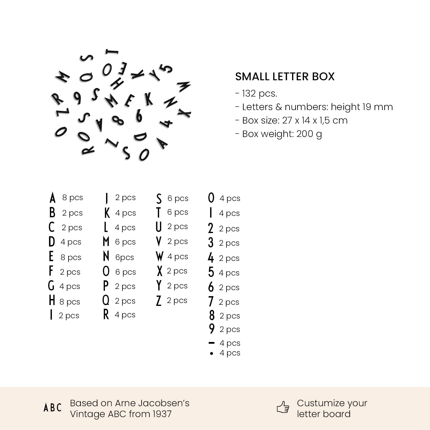 Design Letters Liczby i litery do dekoracji domu, wymienne ikony do tablicy montażowej, rekwizyty do fotobudki do filcowej tablicy listowej, litery i cyfry do biura, dekoracji, na imprezę, czarne, 132
